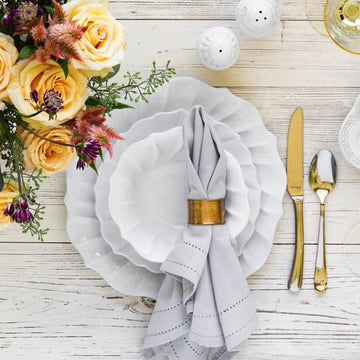 Vietri Incanto Ruffle Salad Plate