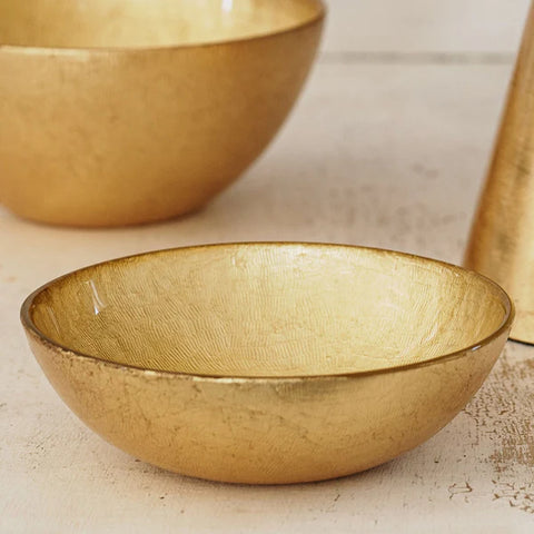 Vietri Moon Glass Shallow Dipping Bowl