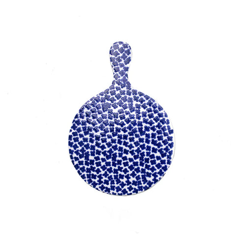 NEW Vietri Santorini Flowers Round Cheese Board