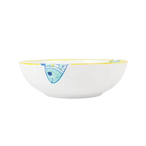 NEW Vietri Elba's Fish Serving Bowl