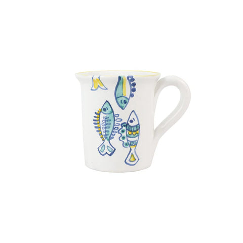 NEW Vietri Elba's Fish Mug