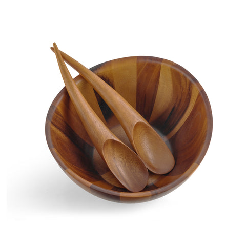 Nambe’ Harmony 3 Piece Salad Set