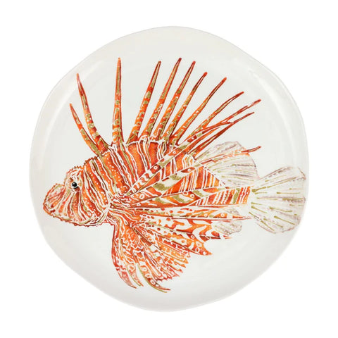 NEW Vietri Reef Lionfish Round Platter
