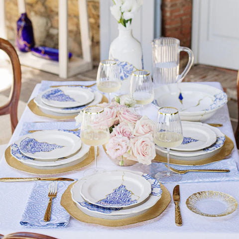 NEW Vietri Storia Baroque Serving Bowl