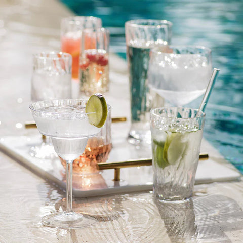 NEW Vietri Superglass Margarita Glass