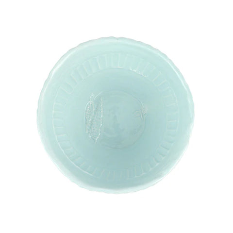 NEW Vietri Pietra Fiori Aqua Serving Bowl