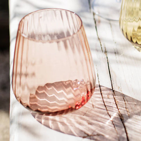 Vietri Francesca Blush Double Old Fashioned