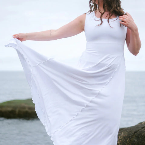 NEW Angelrox Iris Gown Tissue White