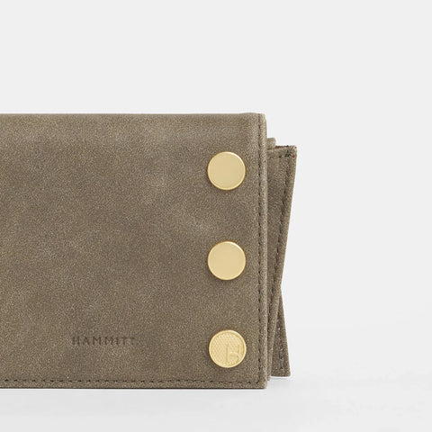 Hammitt Allen Pewter/Brushed Gold Wallet
