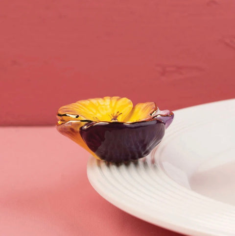 NEW Nora Fleming Pansy Pop Mini