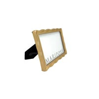 Mariposa Wavy Gold 4x6 Frame