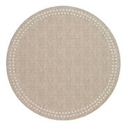 Bodrum Pearls Beige/White Placemat