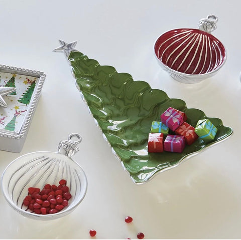 Mariposa Green Tree Candy Dish