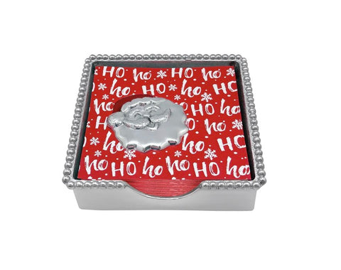 Mariposa Happy Santa Napkin Weight