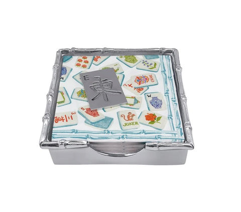 Mariposa Mahjong Tile Napkin Weight