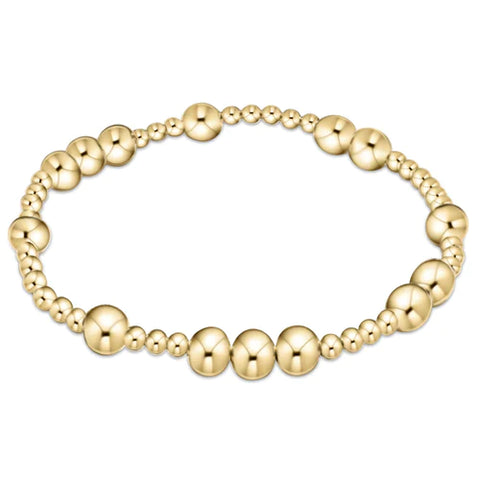 enewton hope unwritten 5mm bead bracelet - gold
