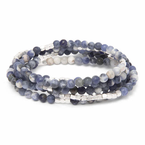 Scout Stone Wrap Sodalite/Silver - Stone of Intuition