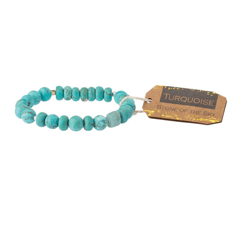 Scout Stone Stack Bracelet Turquoise - Stone of the Sky