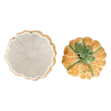Vietri Pumpkins Medium Covered Pumpkin