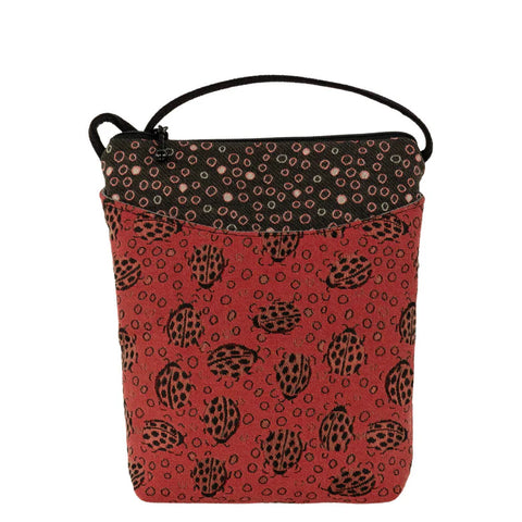 Maruca Busy Bee Small Crossbody Ladybug Ruby