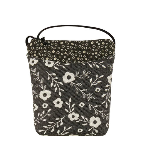 Maruca Busy Bee Small Crossbody Flora Grey