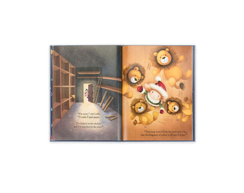 JELLYCAT ELDO ELF AND THE PATCHWORK BASHFUL BUNNY BOOK