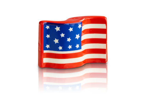 Nora Fleming Stars & Stripes Forever (US Flag) Mini