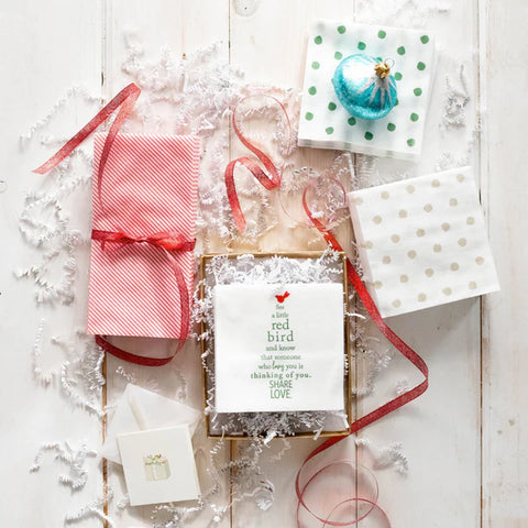Vietri Papersoft Holiday Tree Cocktail Napkins - Pack of 20