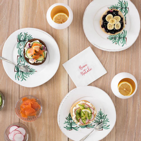 Vietri Papersoft Merry Christmas/Buon Natale Cocktail Napkins - Pack of 20