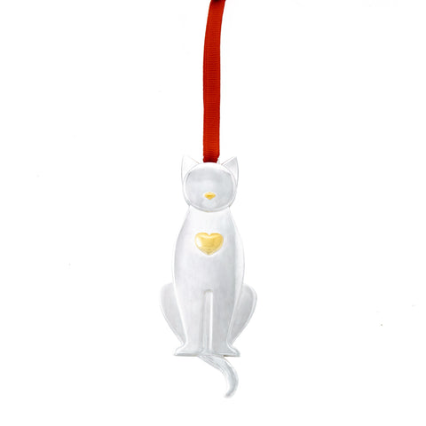 Nambe Kitty Ornament