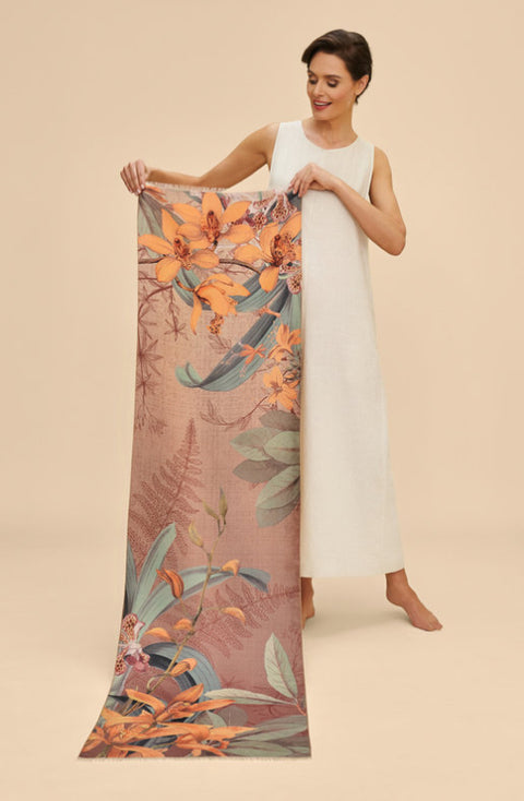 Powder Luxurious Botany Bliss Scarf