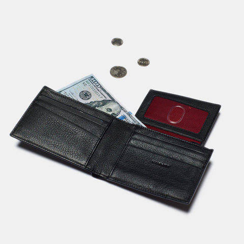 Hammitt Balboa Bifold Black Leather Wallet