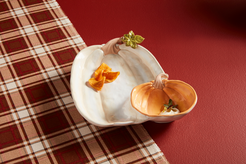 Mudpie Pumpkin Chip & Dip Server
