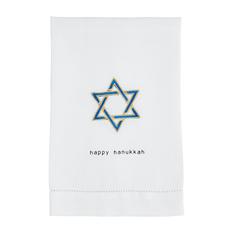 Mudpie Star of David Appliqué Towel