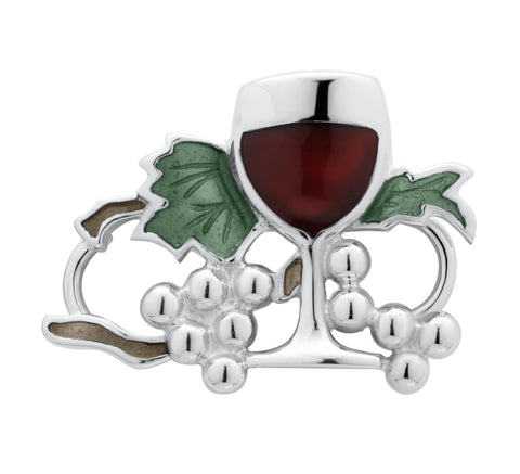 LeStage Wine & Grapes Clasp
