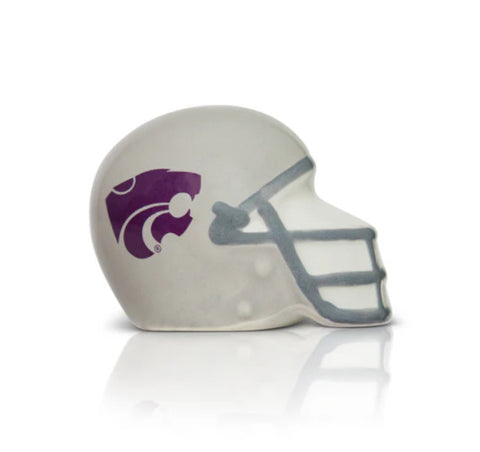 NEW Nora Fleming Kansas State University Helmet Mini