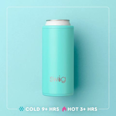 Swig Hydrangea Skinny Can Cooler 12oz