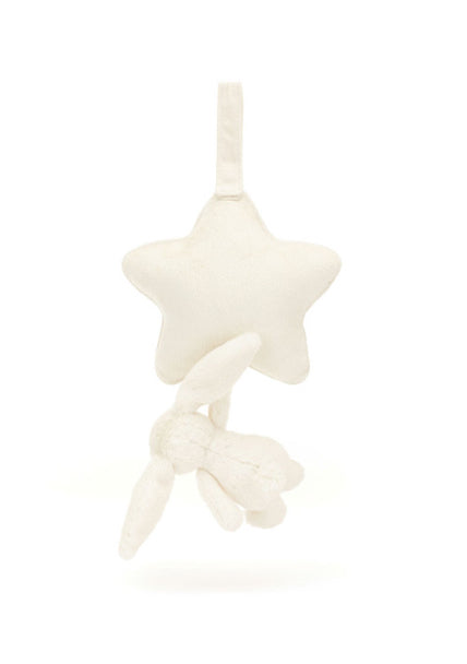 JELLYCAT BASHFUL CREAM BUNNY MUSICAL PULL