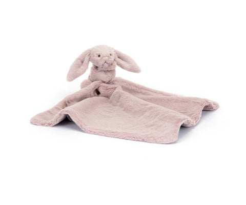 JELLYCAT BASHFUL LUXE BUNNY ROSA SOOTHER