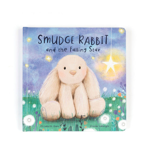 JELLYCAT SMUDGE RABBIT AND THE FALLING STAR BOOK
