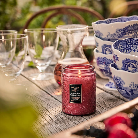 Voluspa Foraged Wildberry Small Jar Candle