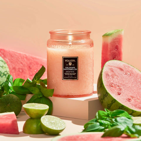 Voluspa Kalahari Watermelon Large Jar Candle