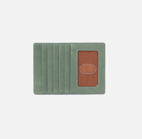 Hobo EURO SLIDE Card Case Jade