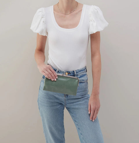 Hobo LAUREN Clutch/Wallet Jade