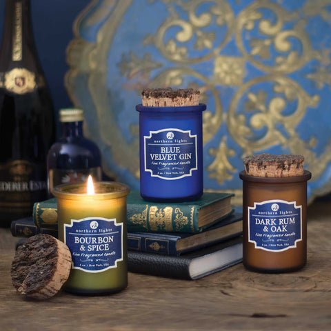 Northern Lights Dark Rum & Oak Jar Candle