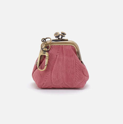 Hobo RUN Frame Pouch Mauve Embossed