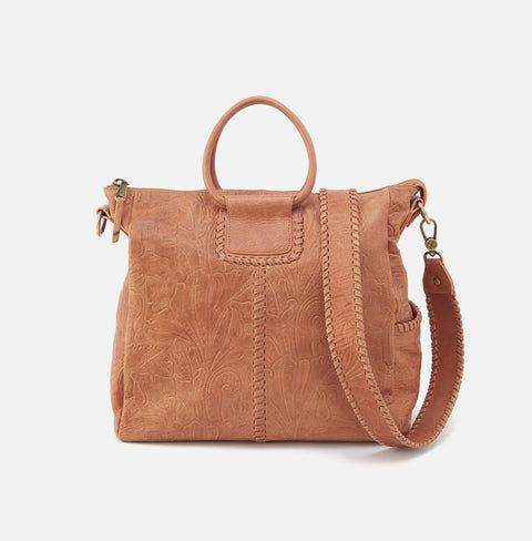 Hobo SHEILA Large Satchel - Saddle Embossed