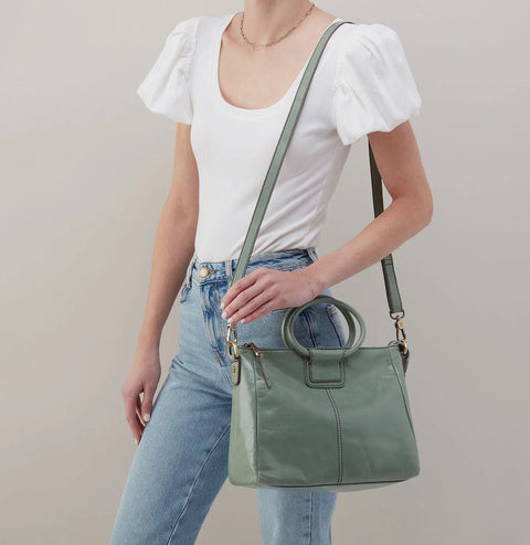 Hobo SHEILA Medium Satchel - Jade