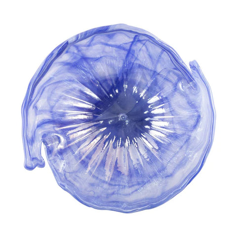 NEW Vietri Onda Glass Cobalt Round Bowl