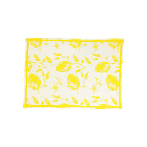 Vietri Strofinaccio Lemons Dish Towels - Set of 2